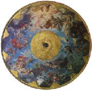 Jules-Eugene Lenepveu Circular Sketch for the Ceiling of the Opera oil painting reproduction